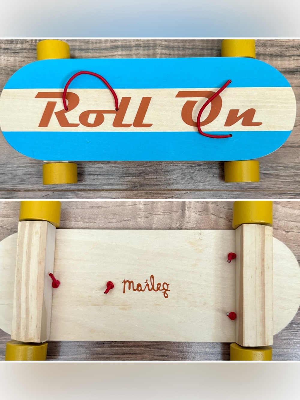 Maileg Mouse Retired Skateboard / Kickboard